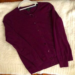 Talbots Pima cotton cardigan